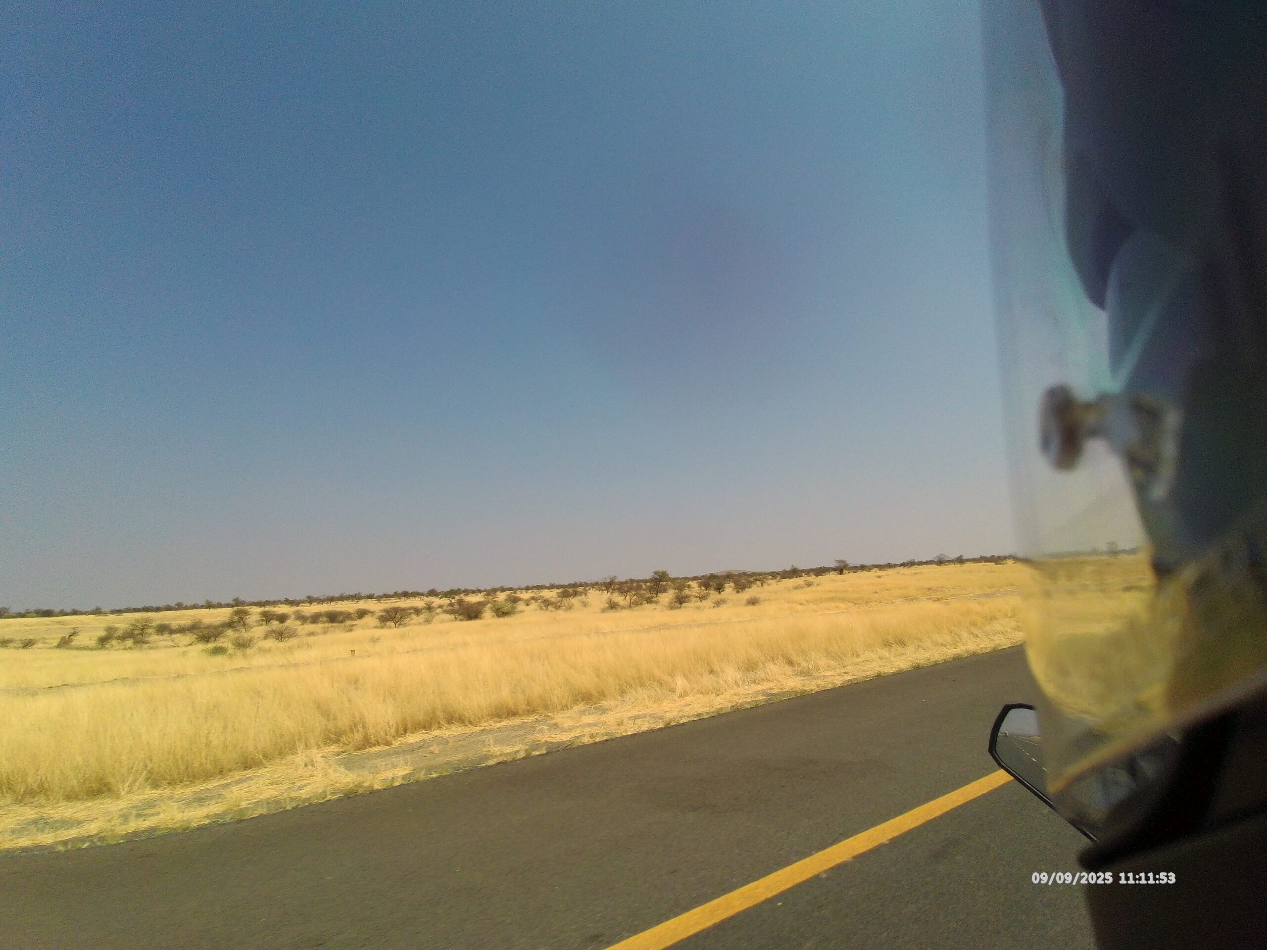 Windhoek – Departure and Ride to Henties Bay